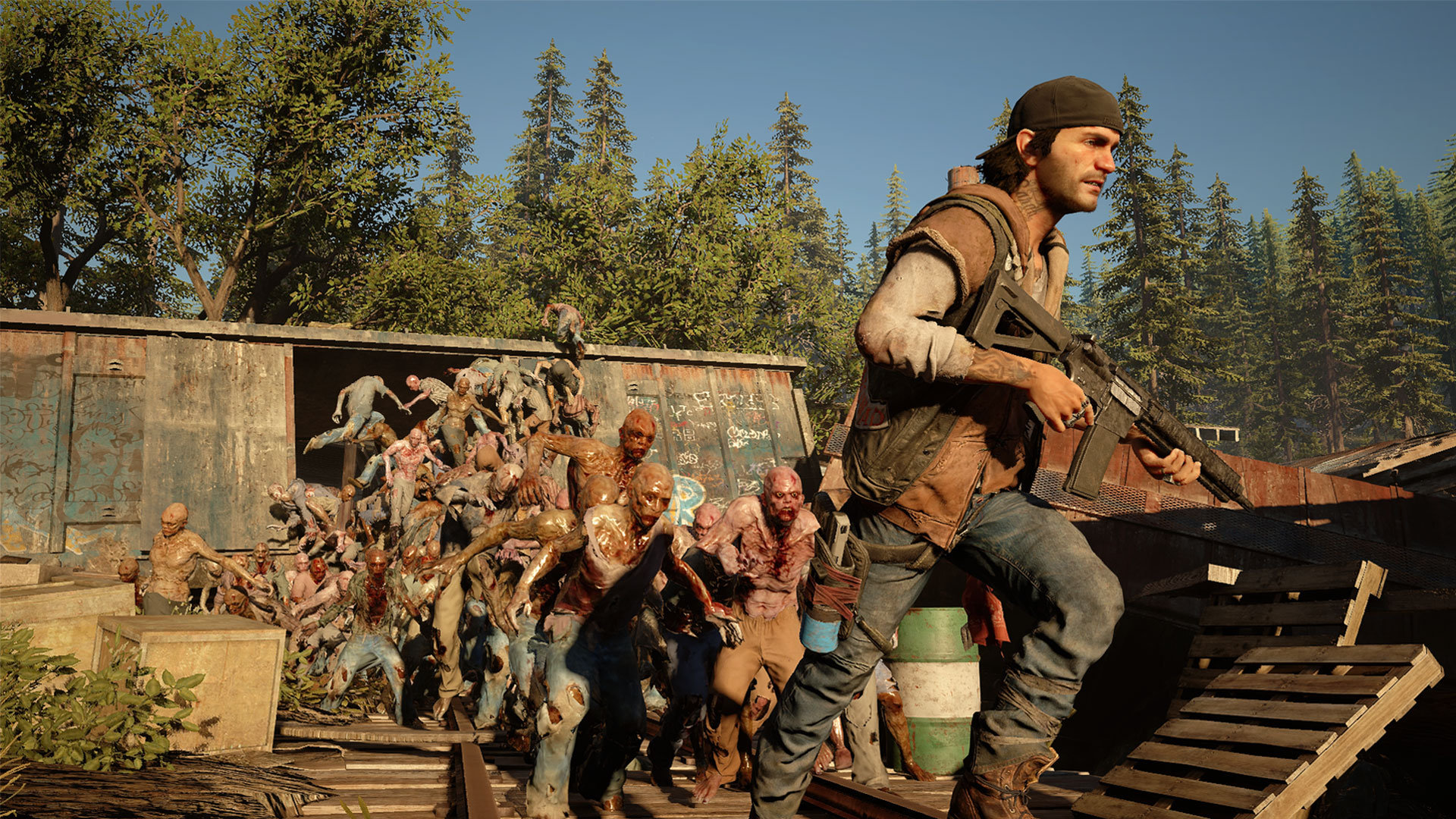 Days Gone içerisindeki The Horde sistemini gösteren 20 dakikalık oynanış videosu