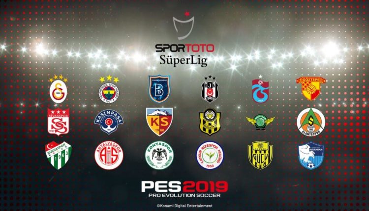 PES 2019 için Türkiye Süper Ligi tanıtım videosu yayımlandı