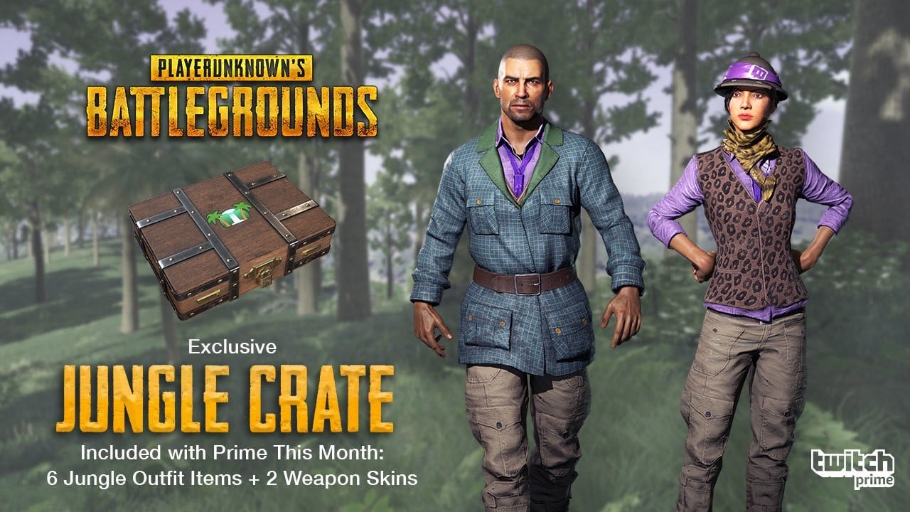 PlayerUnknown’s Battlegrounds için Jungle Crate oyunculara sunuldu