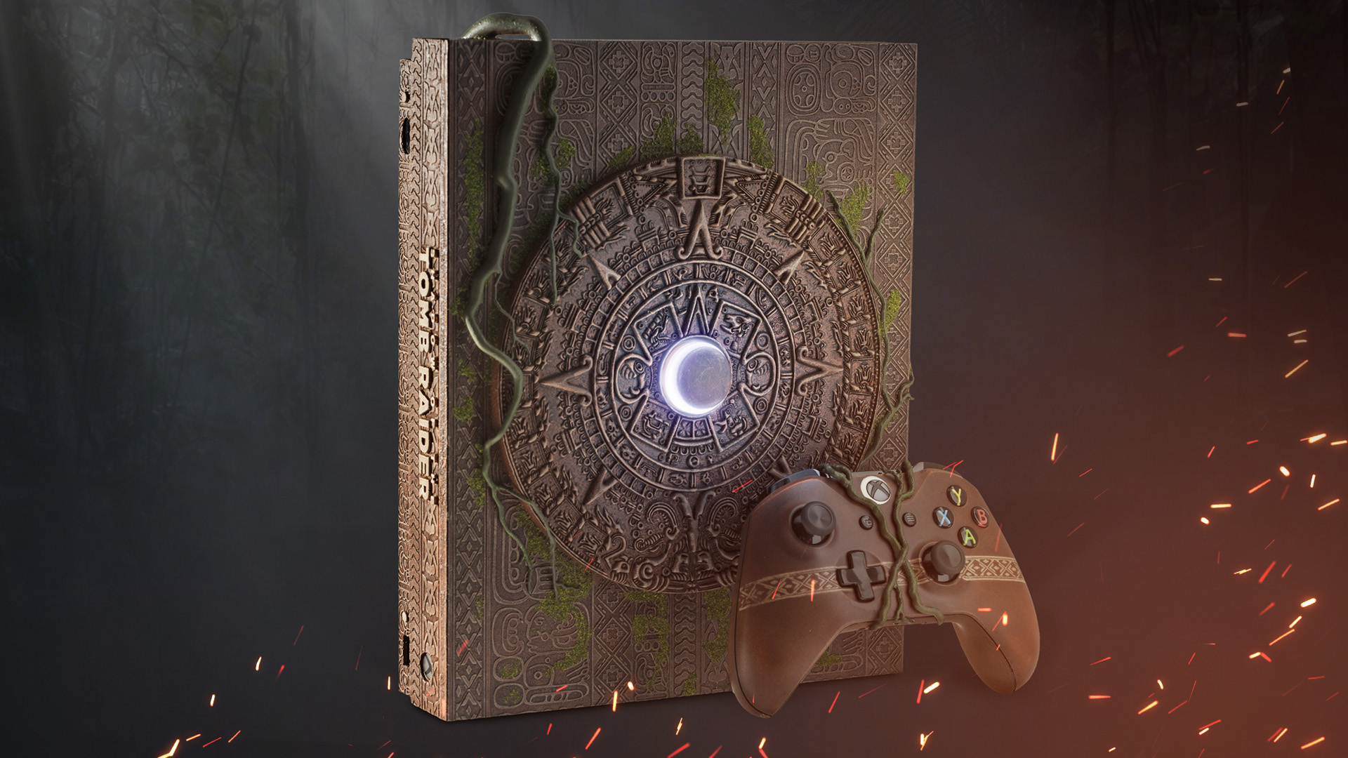 Shadow of the Tomb Raider oyunundan ilham alınmış, özel bir Xbox One X gösterildi