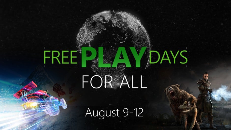 Xbox Live üzerinde Free Play Days For All etkinliği başladı