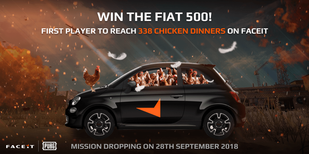 PlayerUnknown’s Battlegrounds, 1 oyuncuya Fiat 500 veriyor