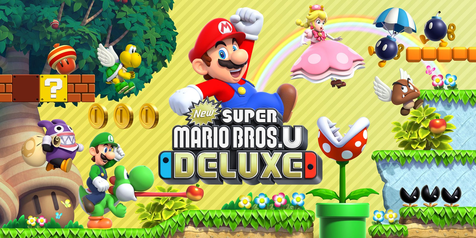 New Super Mario Bros. U Deluxe, Nintendo Switch için duyuruldu