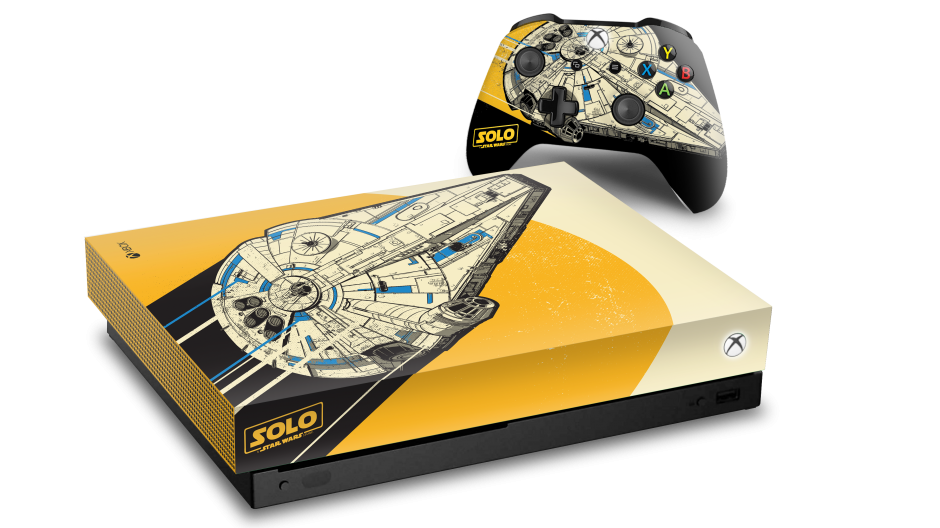 Solo: A Star Wars Story temalı bir Xbox One X gösterildi