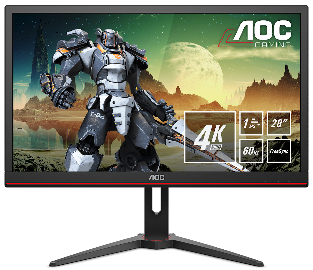 AOC G2868PQU, 4K çözünürlük ve 28 inç boyutuyla geliyor