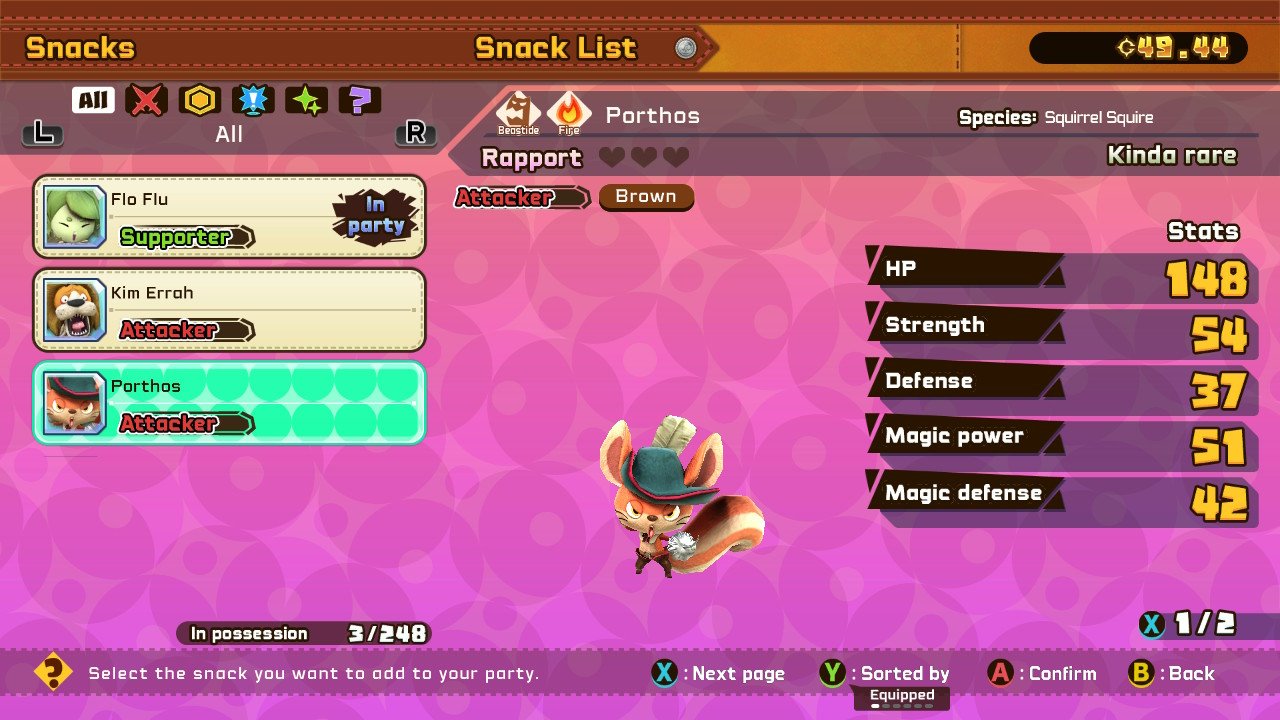 Snack World: The Dungeon Crawl Gold