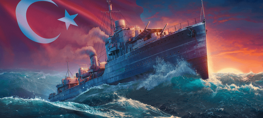 İlk Türk gemisi muavenet World of Warships oyununa ekleniyor
