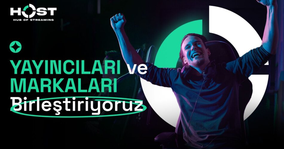 Hub of Streaming (HOST) yayıncıları ve markaları hedeflerine ulaştırmak için geliyor