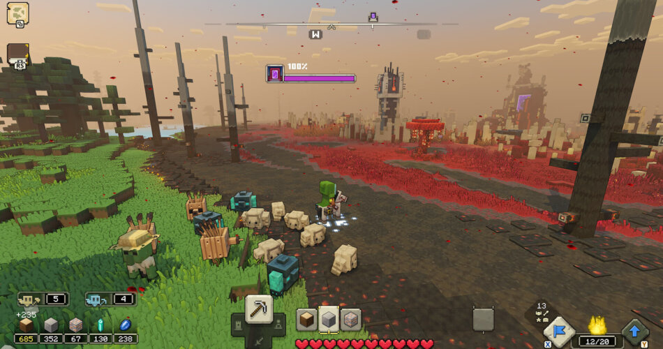 Minecraft Legends incelemesi